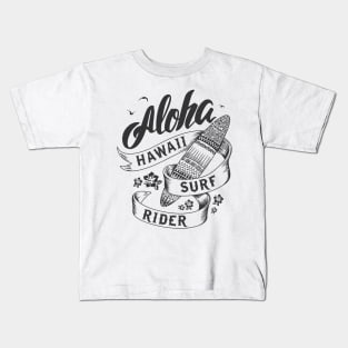 HAWAII SURF RIDER Kids T-Shirt